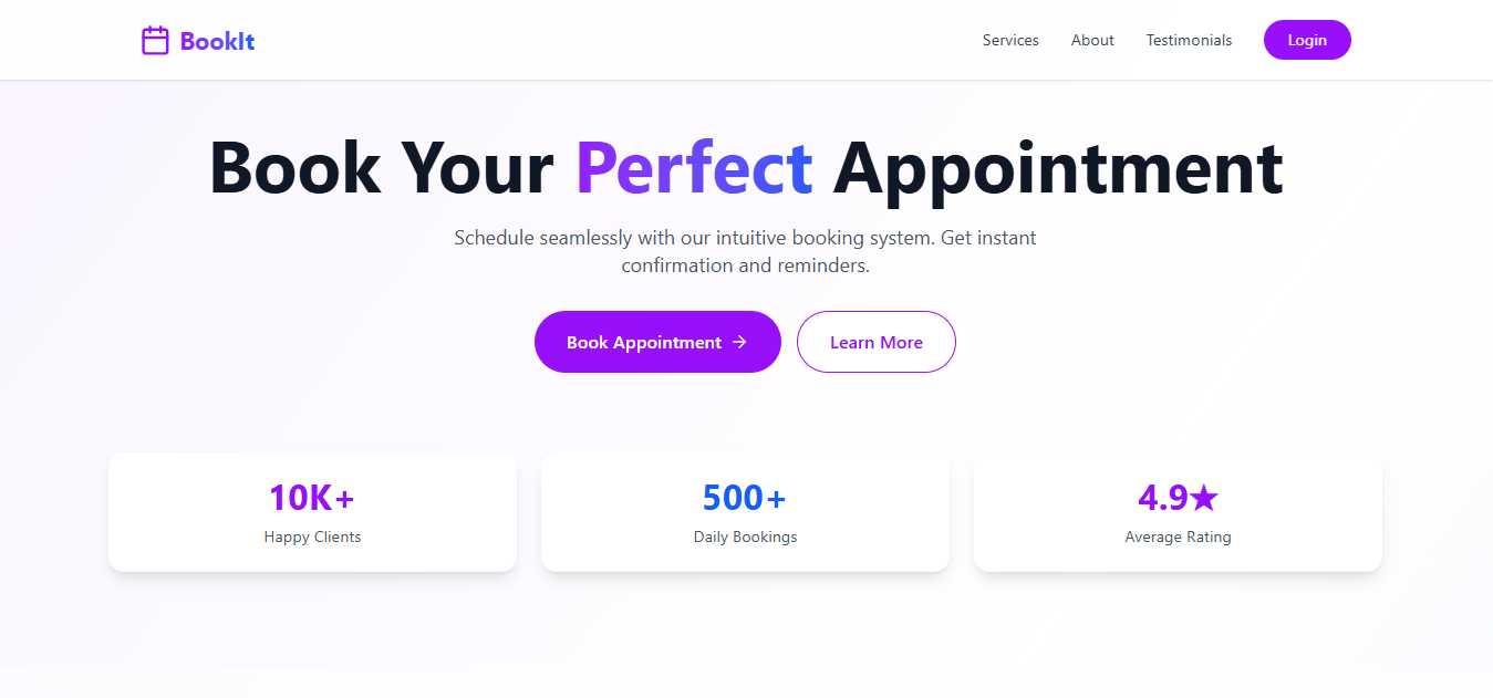 Appointment Booking System
